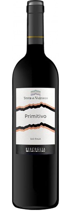 Вино Primitivo Terra di Vulcano червоне сухе
