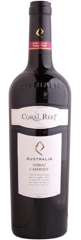 Вино Shiraz-Cabernet Coral Reef червоне сухе 13%