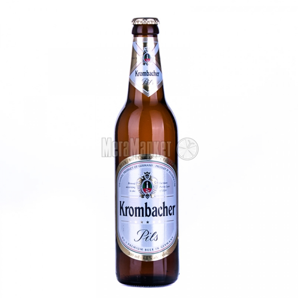 Пиво Krombacher Pils світле фильтрованное 4.8%