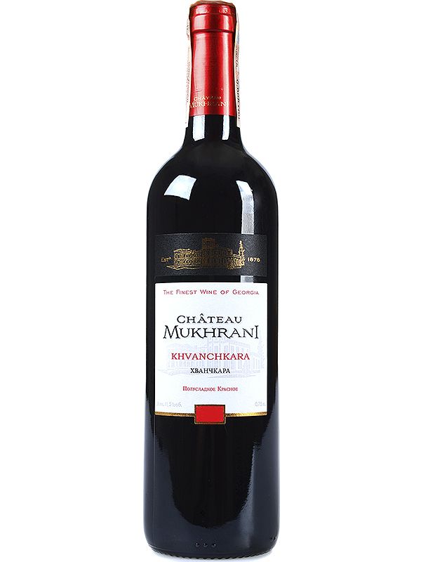 Вино Chateau Mukhrani Хванчкара червоне напівсолодке 11.5%