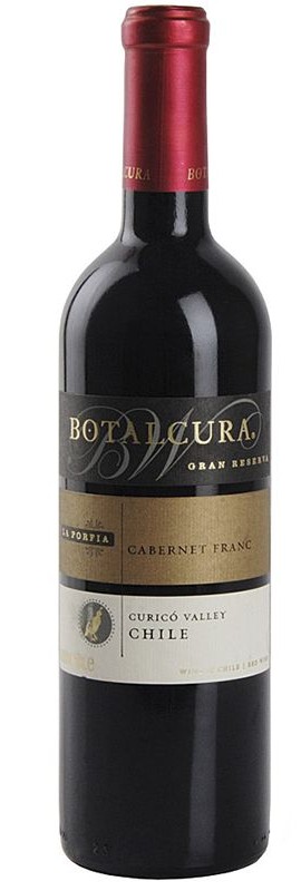 Вино Cabernet Franc Porfia Botalcura червоне сухе 13.2%