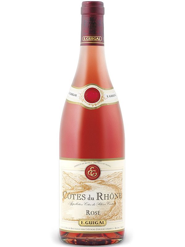 Вино Cotes du Rhone Rose E.Guigal рожеве сухе