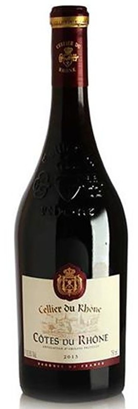 Вино Cotes du Rhone Cellier du Rhone червоне сухе 13%