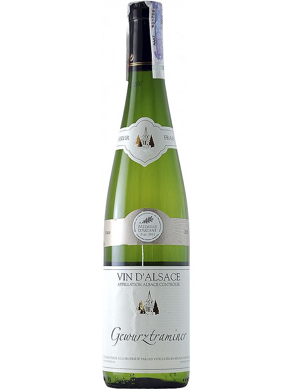 Вино Gewurztraminer Hunawihr біле напівсолодке 13%