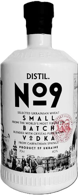 Горілка Staritsky & Levitsky Distil.No9 White 40%