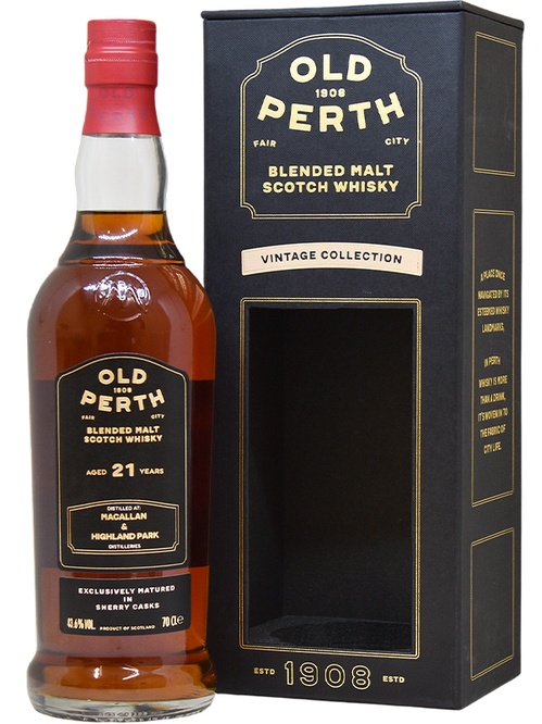 Віскі Old Perth Blended Malt 21 рік 43.6%