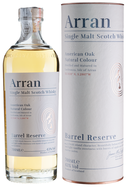 Віскі Arran Barrel Reserve у тубусі 43%