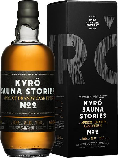 Віскі Kyro "Sauna Stories №2" Apricot Brandy Cask Finish 51%
