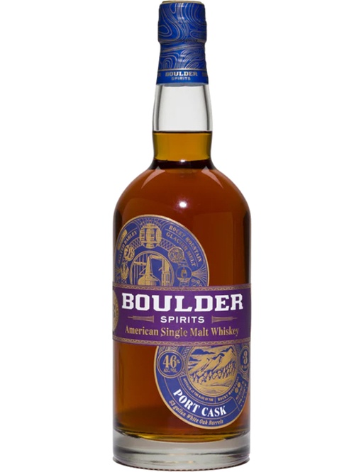 Віскі Boulder American Single Malt Port Cask Finish 46%