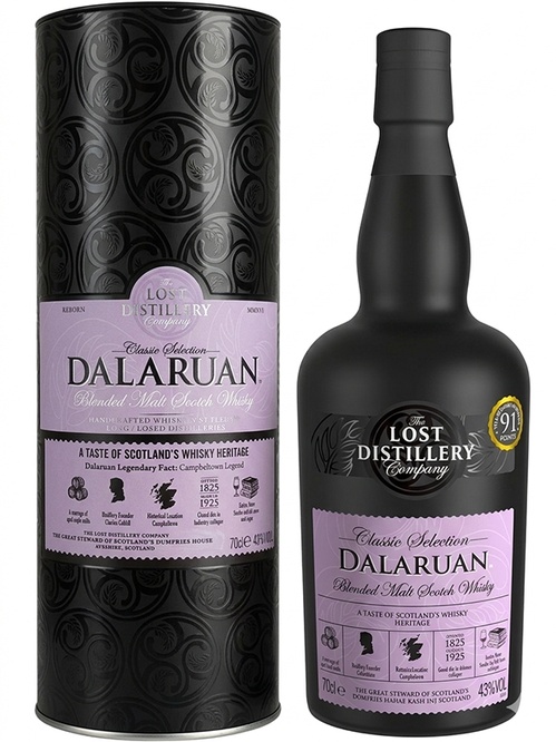 Віскі Dalaruan Classic Selection The Lost Distillery 43%