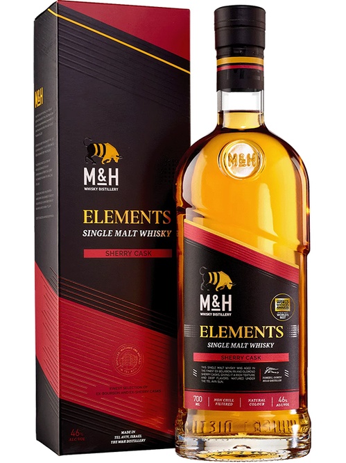 Віскі Elements Sherry Cask M&H Distillery 46%