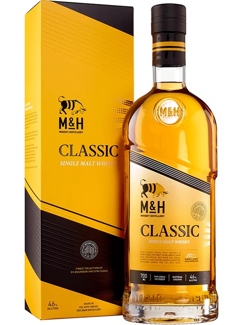 Віскі Classic Single Malt M&H Distillery 46%