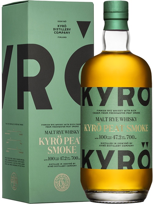 Віскі Kyro Peat Smoke Malt Rye 47.2%