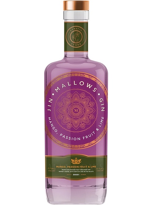 Джин Mallows Mango Passion Fruit & Lime 40%