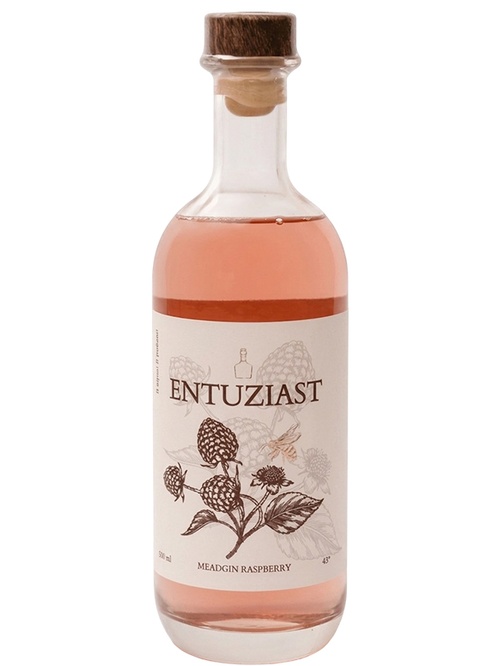 Медовий Meadgin Raspberry Entuziast 43%